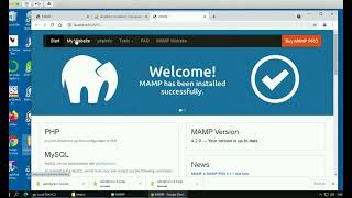 Installing MAMP and Wordpress on a PC
