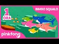 Bimbo Squalo 1 ORA | Baby Shark Dance | +Compilation | Pinkfong, Bimbo Squalo! Canzoni per Bambini