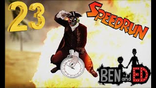 Ben and Ed / Speedrun 00:01:18 / Level 23 Final Run / Under the Fence screenshot 5