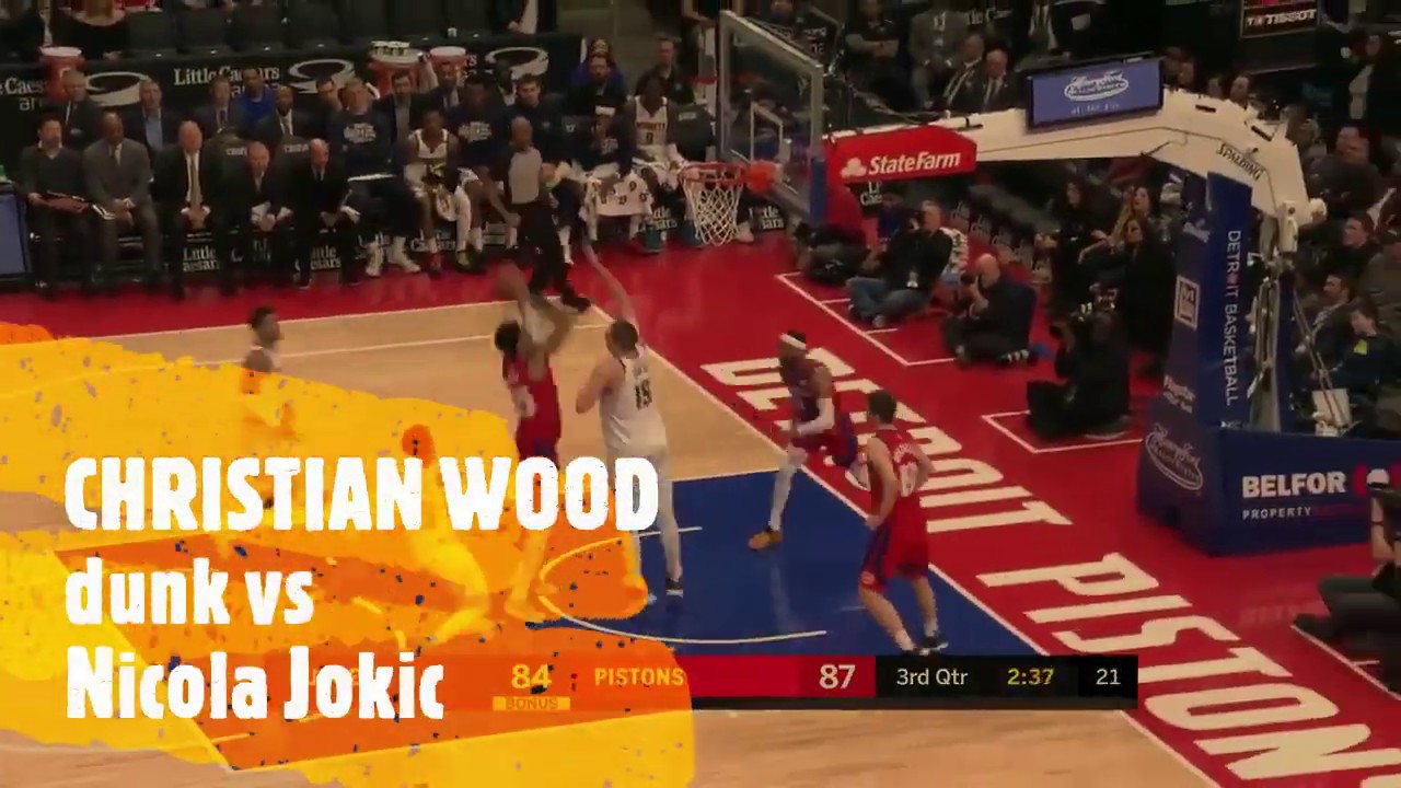 Смотреть «CHRISTIAN WOOD dunk vs NICOLA JOKIC - HD720» на YouTube Смотреть «CHRISTIAN WOOD dunk vs NICOLA JOKIC - HD720» на YouTube