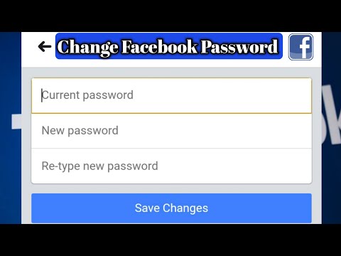 How to change Facebook password Easily 2019