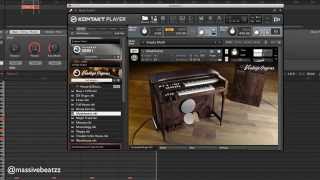 Video SOUND CHECK: Native Instruments VINTAGE ORGANS Plug-In (author: massivebeatzz)