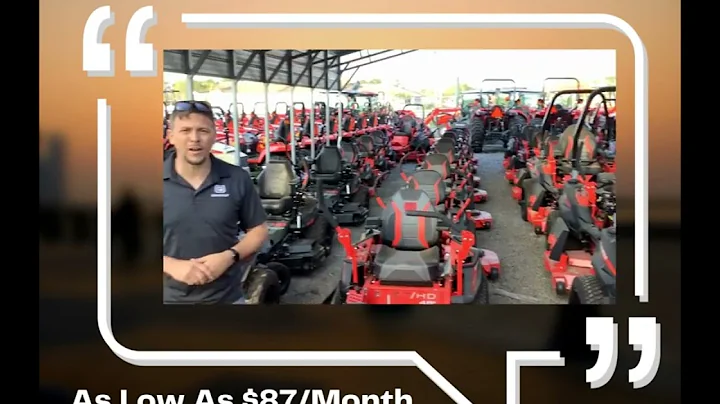 Get Your Lawn in Shape with Gravely Mowers - Starting at Just $87/month at Ocala Tractor!