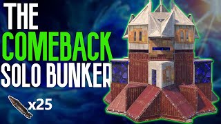 The COMEBACK - SOLO BUNKER - Rust Base Design 2025