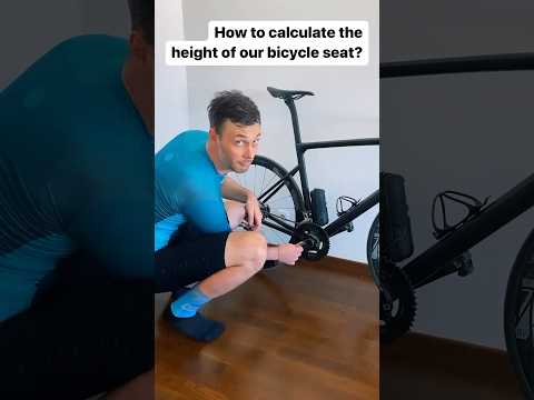 How to calculate the saddle height of our bicycle #bicicleta #bicidacorsa #bicidastrada #bikelife