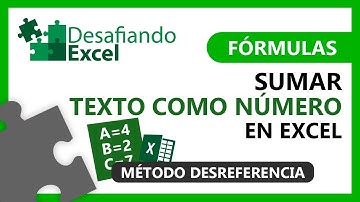 Sumar TEXTO COMO NÚMERO en Excel | Fórmulas de Excel #79