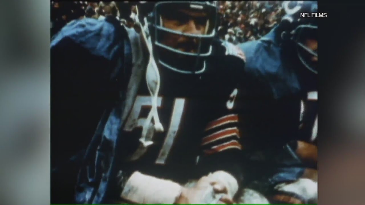 Dick Butkus, ferocious Chicago Bears linebacker and Hall of Famer ...