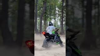 Off-Road Bike Stunt Gone Crazy! 🏍️💨Bike Drift,Off Road Bike Stunt,Dirt Road Riding,#shorts #ytshorts