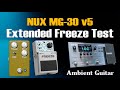 Nux MG 30 Freeze Test Morning Glory OD-style Tone | Gilmour-Inspired