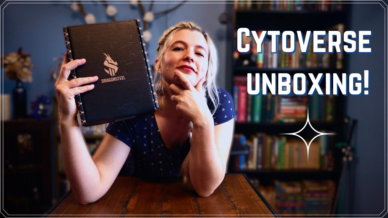 Unboxing the Cytoverse. The year of Sanderson March swag box. Is. Awesome. YouTube