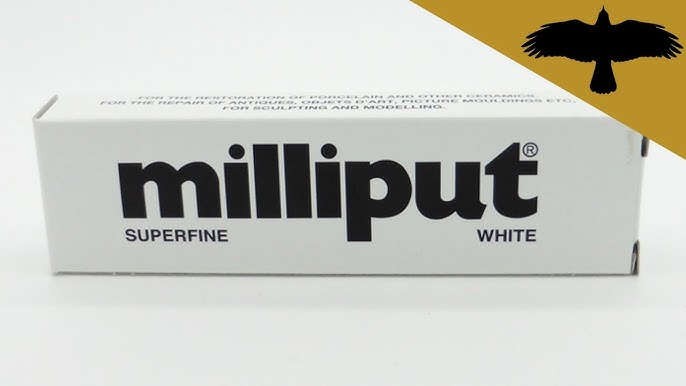 Milliput Standard Yellow Grey 4oz 2 Part Modeling Epoxy Putty Bar