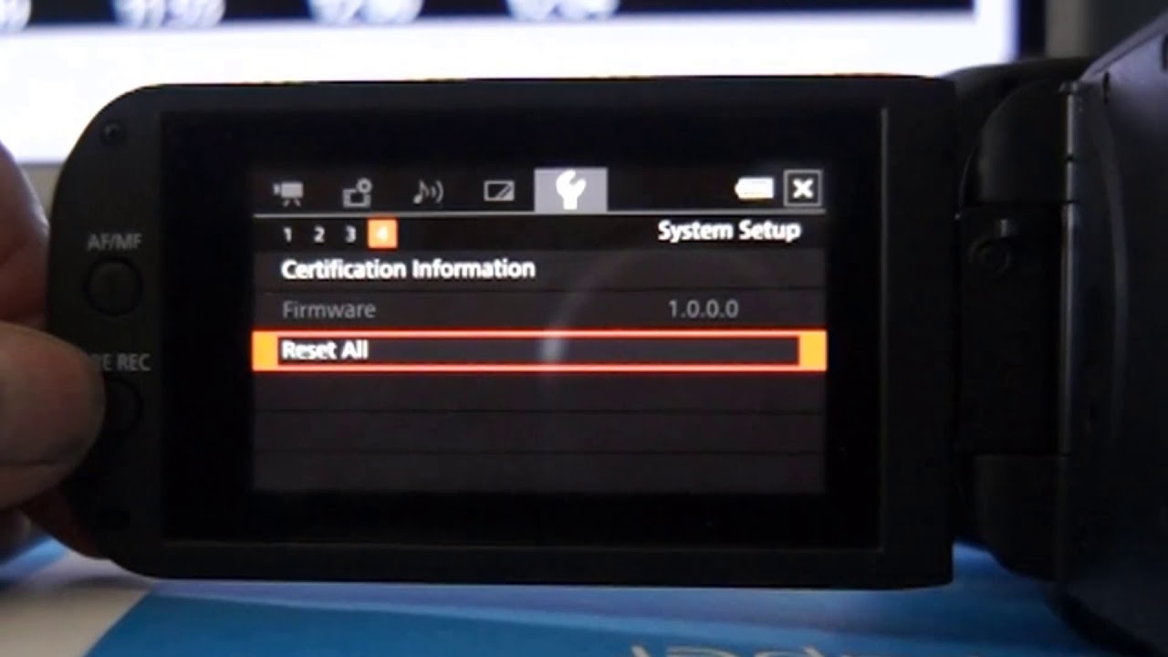 Canon Vixia HF G50 Camcorder Menu Options Pt 2 5.10.19 YouTube