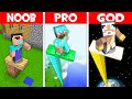 HOW TO JUMP OFF TALLEST TOWER BETTER in Minecraft NOOB vs PRO vs GOD!