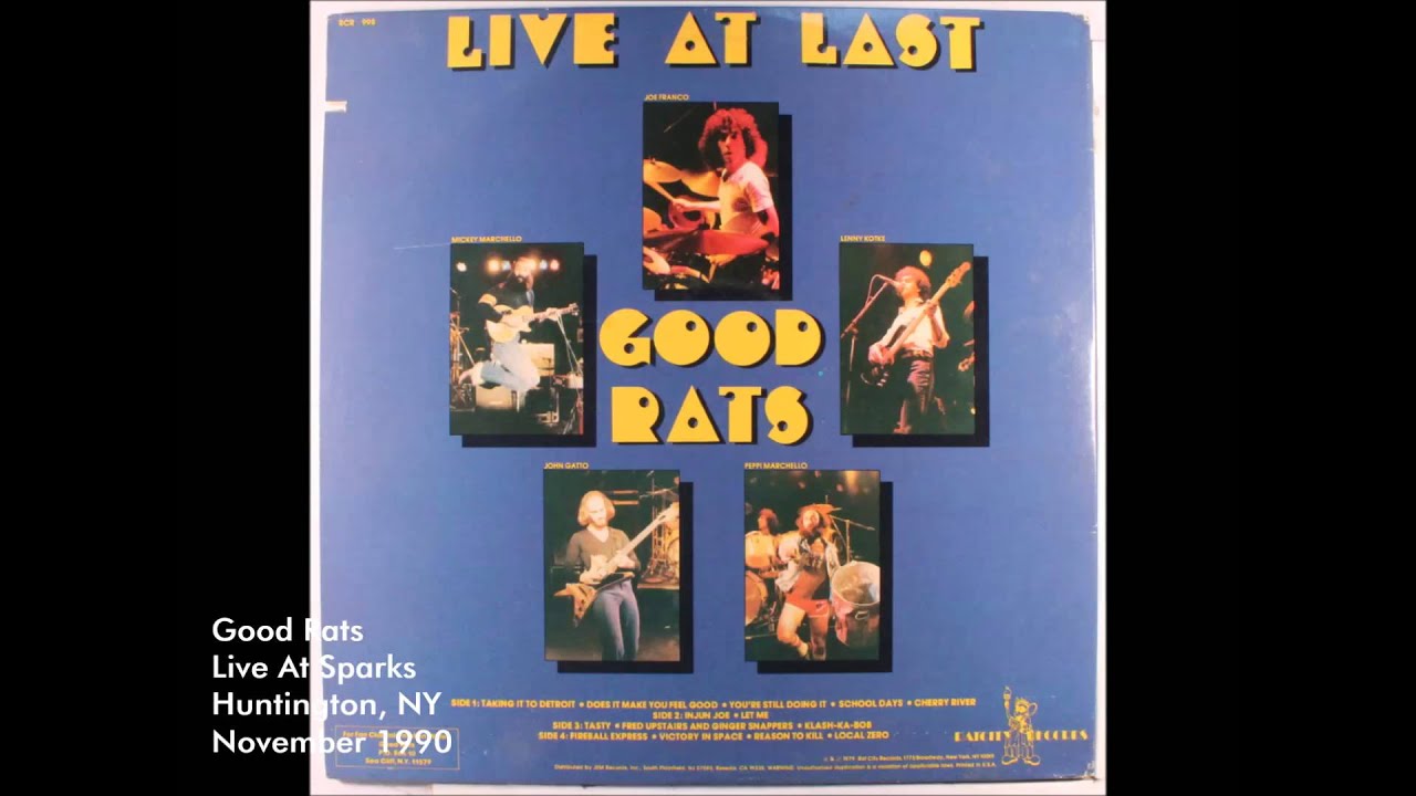 Good Rats Live At Sparks, Huntington NY November 1990 YouTube