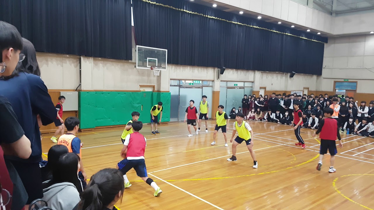 장유고 6반 vs 9반 후반전