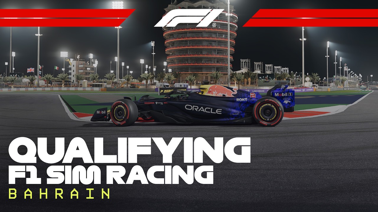 Watch Live: F1 Sim Racing World Championship Qualifying from Bahrain International Circuit