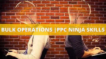 How to create manual campaigns through bulk operations | Amazon PPC