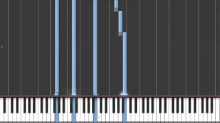 Metal Gear Solid - The Best Is Yet To Come Synthesia Piano Tutorial chords