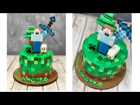 minecraft-cake