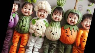 Little vegetables so cute || #viralvideo #tiktok #youtubeshorts  #trending #cute 🥰🥰🥰