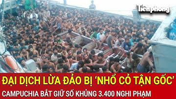 Đại dịch lừa đảo bị ‘nhổ cỏ tận gốc’: Campuchia bắt giữ số lượng khủng 3.400 nghi phạm