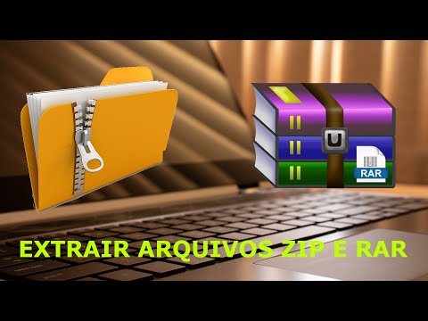 Vídeo: Como Abrir Um Arquivo Zip