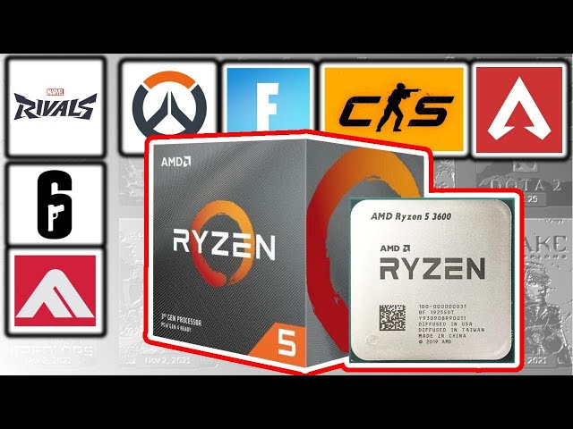 Testing the AMD Ryzen 5 3600 - YouTube