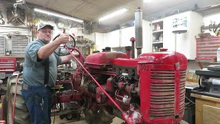 Farmall super a she has spark