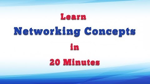 Learn Networking Concepts