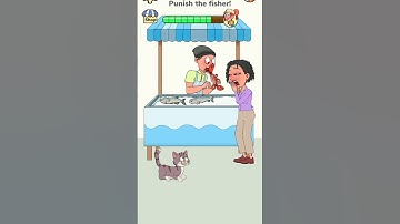 Punish the fisherman 😂🤣impossible date 2 level 43 #funnygame