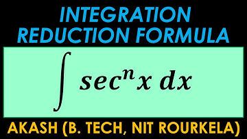 Integration 7 Marks Important Question 5 | sec^nx reduction formula