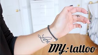 DIY: Temporary Tattoo (WATERPROOF)