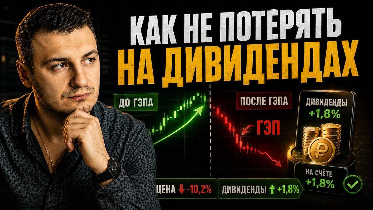 Когда покупать акции под дивиденды — до гэпа или после