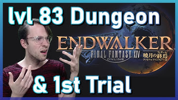ENDWALKER MSQ REACTION | Level 83 Dungeon, First Trial, & Mare Lamentorum