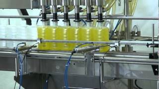 Pressure overflow liquid filler with bottom up filling system, Washing Liquid, by Acasi Machinery