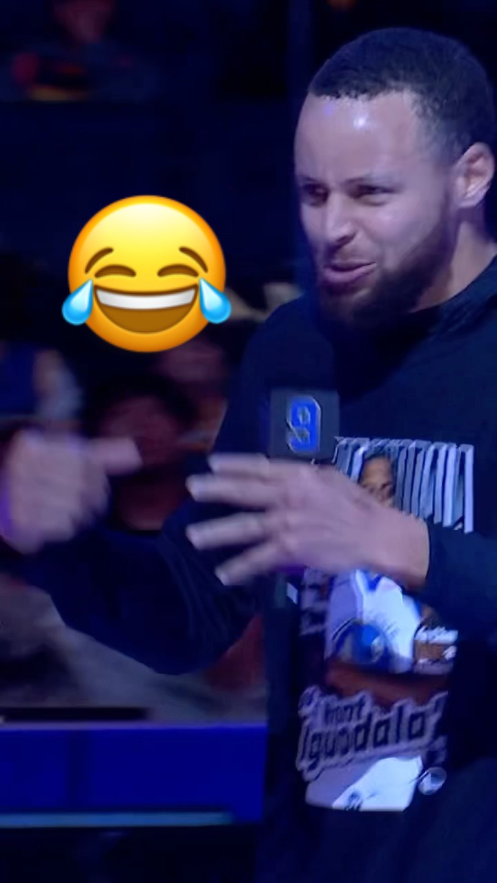 Steph reenacts the famous Iggy \u0026 Wiggins clip ?
