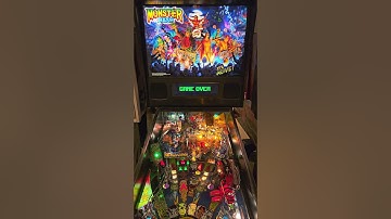 Monster Bash Pinball Machine (1998)  #arcade #pinball