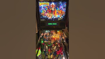 Monster Bash Pinball Machine (1998)  #arcade #pinball