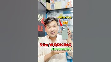 Nonpta Iphone Sim working 100% 😱