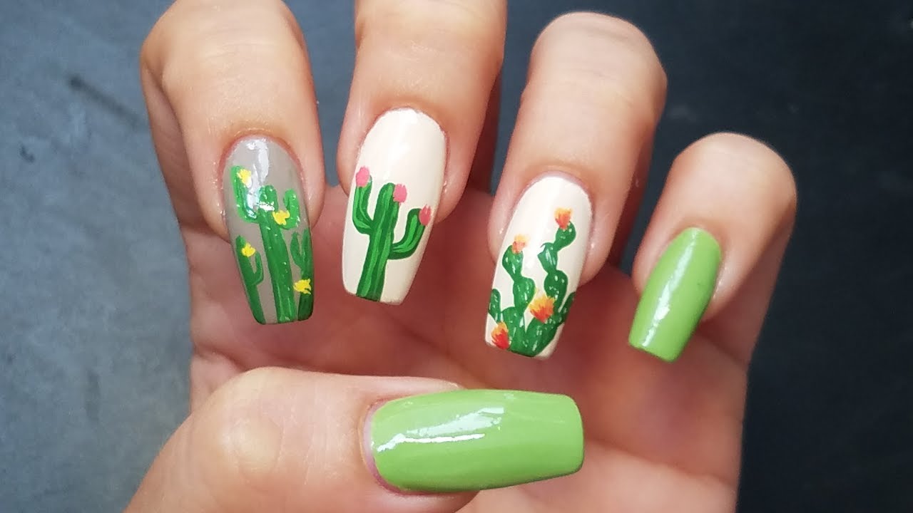 Cactus Nails - Dia de Independencia - thptnganamst.edu.vn