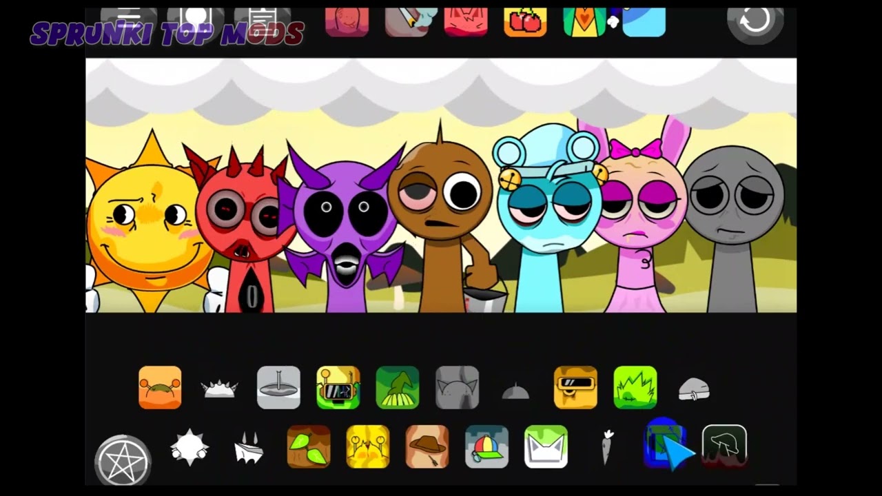 Shatter Sprunk V0.4 - Incredibox Sprunki Animation Mod  Broken Beats, Unleashed Power!