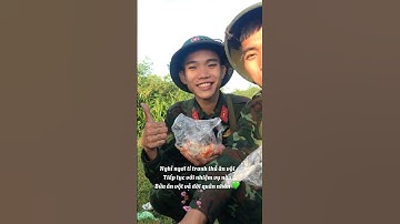 Chú bộ đội ăn nhanh có sức tiếp tục với nhiệm vụ #respect #bodoivietnam #quandoivietnam #short