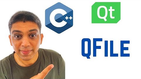 Qt Tutorials For Beginners - QFile