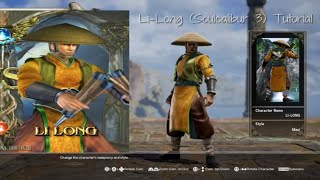 SOULCALIBUR VI TUTORIAL - HOW TO MAKE LI-LONG