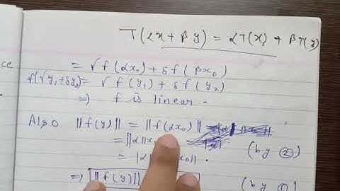 Important Theorem in Normed Linear Spaces in Functional Analysis in hindi