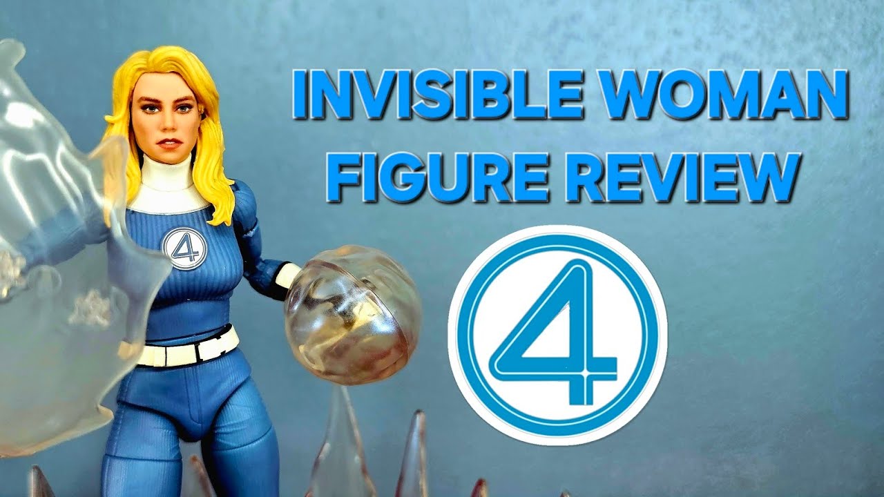 Marvel Legends | Fantastic Four: First Steps | Invisible Woman Action Figure Review 