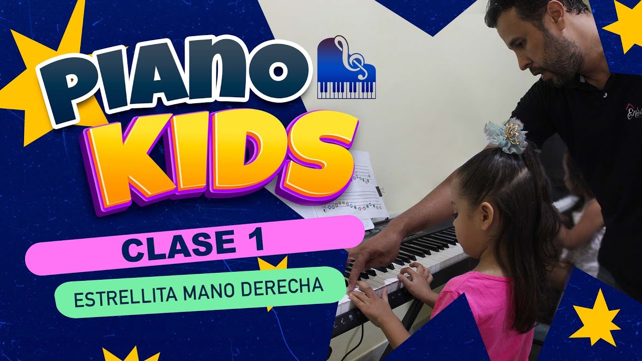 Clase 1 - PIANO PARA NIÑOS DESDE 5 AÑOS - Mi primera melodía!!! // CURSO BÁSICO DESDE CERO