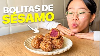 Bolitas de Sésamo Chinas 😍 | Cocina con Coqui