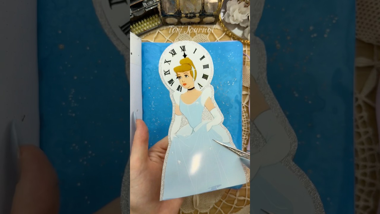 ASMR journal Cinderella aesthetic 🎃✨🕰️👸🏼🩵🏰🪄🫧|