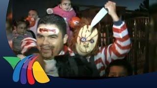 Disfrazados de 'Chucky' fueron buscados por la policía